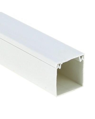 Канал кабельный (40х40) (24 м) белый EKF-Plast (kk-40-40) в Коврове Кабель-канал Pintop.ru