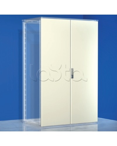 Дверь сплошная, двустворчатая, для шкафов DAE/CQE, 2200 x 1000 мм DKC R5CPE22101 в Коврове Аксессуары для стоек и шкафов Pintop.ru