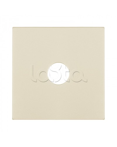 Накладка розетки TV (бежевый матовый) LK80 Экопласт (845102-1) в Коврове Розетки компьютерные и телефонные Pintop.ru