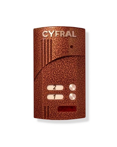 Блок вызова аудиодомофона на 2 абонента Цифрал M-2.1M в Коврове Блоки вызова многоабонентные Pintop.ru