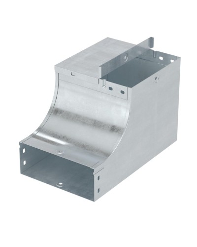 Угол CSSD 90 вертикальный внутр. переходник прав. осн.400 H50 горячеоцинкованный DKC 37665KHDZ в Коврове Аксессуары для лотков Pintop.ru