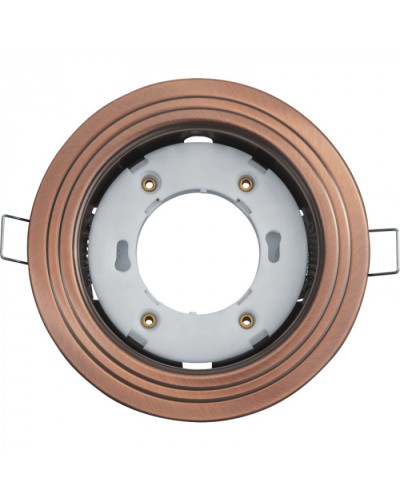 Светильник Navigator 93 042 NGX-R6-006-GX53 (2 Круга черненая медь) в Коврове Светильники Pintop.ru