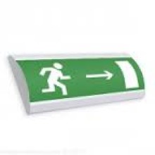 Оповещатель табло световое Электротехника и Автоматика ЛЮКС-12 "Человек стрелка право в дверь"