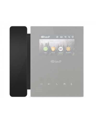 Аудиотрубка дополнительная BAS-IP SP-AU BLACK в Коврове Абонентские IP устройства Pintop.ru