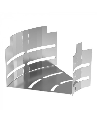 Угол горизонтальный изменяемый 0-45 градусов Стандарт INOX (AISI 304) 150х100 Промрукав (PR16.3589) в Коврове Аксессуары для лотков Pintop.ru