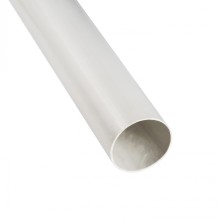 Труба ПНД гладкая тяжелая, цвет серый, диам 40мм (3м) Экопласт (23040-GR)