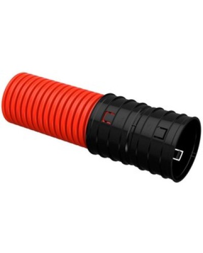 ELASTA Труба гофр. двустенная жесткая ПНД d=125мм (6м) IEK (EA-TG13-2-1-2-125-006-K04) в Коврове Труба гофрированная Pintop.ru