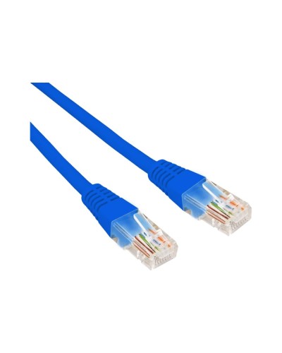 Патч-корд U/UTP, CAT 6, RJ45-RJ45, 26AWG, LSZH, синий, 0,3м REXANT 02-0294-03 в Коврове Патчкорды (медные) Pintop.ru