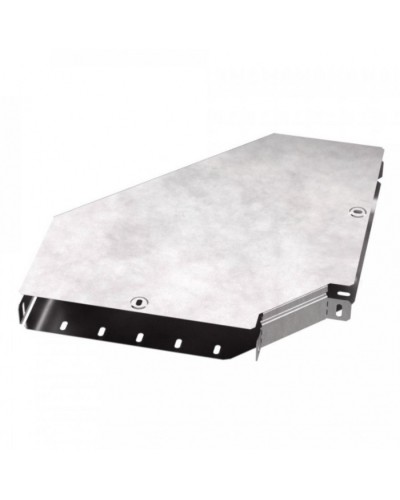 Угол горизонтальный 90 градусов с крышкой Стандарт 300х50 Промрукав (PR16.0420) в Коврове Аксессуары для лотков Pintop.ru