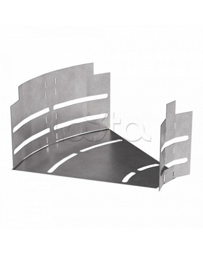 Угол горизонтальный изменяемый 0-45 градусов Стандарт 200х100 Промрукав (PR16.0990) в Коврове Аксессуары для лотков Pintop.ru