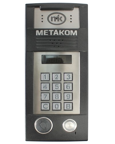 Блок вызова Метаком MК2018-TMRFV в Коврове Блоки вызова многоабонентные Pintop.ru