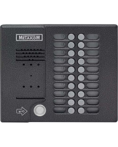 Блок вызова домофона Метаком MK20.2-TM4EVN в Коврове Вызывные видеопанели малоабонентные Pintop.ru