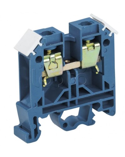 Клемма ЗНИ-10 мм.кв. Синий IEK YZN10-010-K07 в Коврове Аксессуары для лотков Pintop.ru