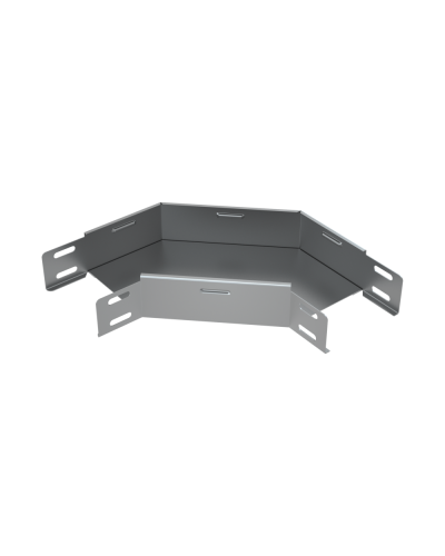 Угол горизонтальный 90 гр. 50х50 мм КМ-Профиль (GL90-50-50) в Коврове Аксессуары для лотков Pintop.ru