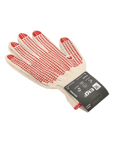 Перчатки рабочие ТОЧКА с ПВХ-покрытием (10 класс, 10 разм) EKF Master (pe10ct-10-mas) в Коврове Аксессуары для кабель-канала Pintop.ru