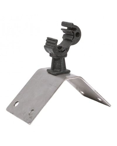 Держатель кровельный на конек с пластиковым фиксатором, Ni EKF PROxima (lp-42210-ni) в Коврове Электротехническое оборудование Pintop.ru