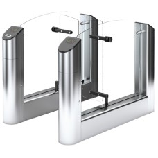 Гибрид центрального модуля турникета с картоприемником с высокими створками Oxgard Praktika T-04-GCMТК-2R-660/900 (Mifare)