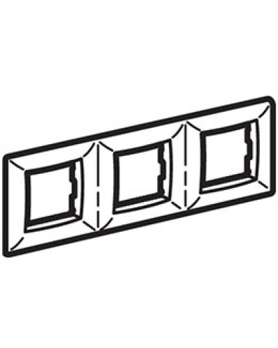 Рамка на 6 модулей DKC (75013W) в Коврове Аксессуары для кабель-канала Pintop.ru