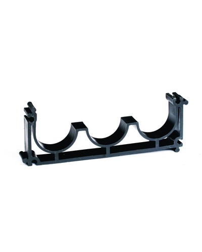 Держатель расстояния тройной (кластер) для двустенных труб д.63 мм DKC 025063 в Коврове Держатели, клипсы, скобы Pintop.ru