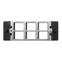 Планка Q-SLOT 6 × Keystone UTP/FTP Eurolan (27M-00-00-06BL)