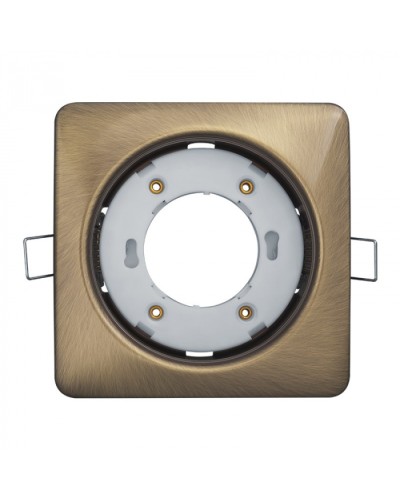 Светильник Navigator 93 025 NGX-S2-007-GX53 (Квадрат черненая бронза) в Коврове Светильники Pintop.ru