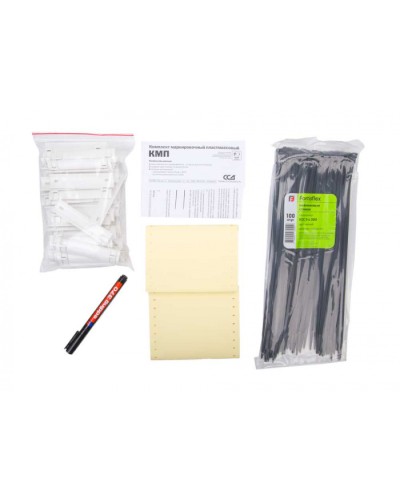 Комплект маркировочный пластмассовый КМП ССД (120808-00041) в Коврове Аксессуары для кабель-канала Pintop.ru