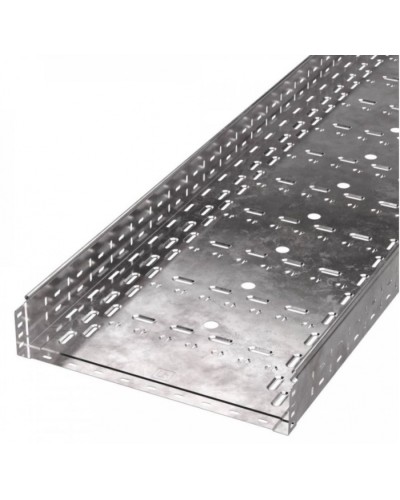 Лоток перфорированный Стандарт 500х100х3000 (1,0 мм) (6 м/уп) Промрукав (PR16.0019) в Коврове Кабельные лотки Pintop.ru