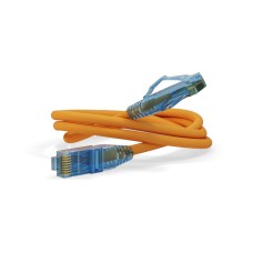 Патч-корд RJ45-RJ45, 4 пары, UTP, кат.6, LSZH (3м) Hyperline PC-LPM-UTP-RJ45-RJ45-C6-3M-LSZH-OR