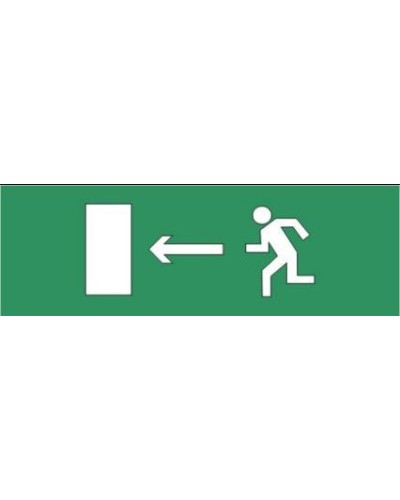 Оповещатель табло световое Сталт СП12 Направление к эвакуационному выходу налево (для помещений) в Коврове Оповещатели Pintop.ru