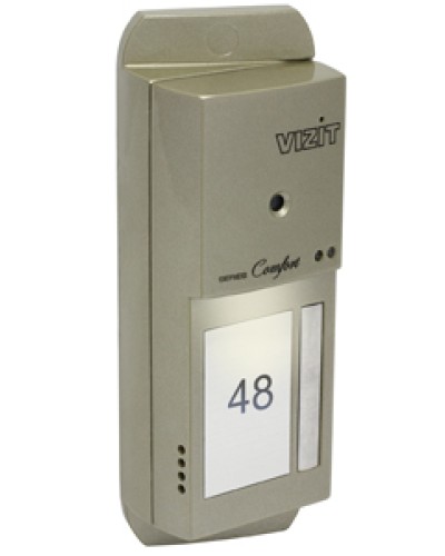 Блок вызова домофона Vizit БВД-405CP-1 в Коврове Блоки вызова многоабонентные Pintop.ru