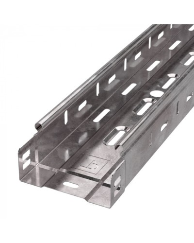 Лоток перфорированный Стандарт 100х50х3000 (1,0 мм) (6 м/уп) Промрукав (PR16.2284) в Коврове Кабельные лотки Pintop.ru