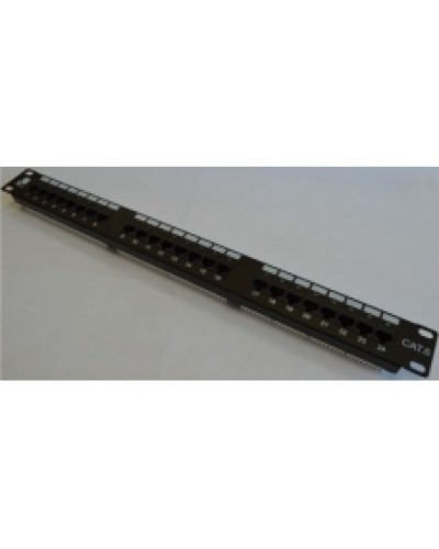 Патч-панель Lanmaster 24 порта с индикаторами, UTP, кат.6, 1U LANMASTER LAN-PPi24U6 в Коврове Патч панель Pintop.ru