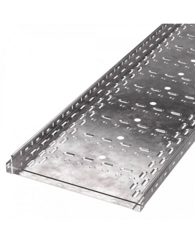Лоток перфорированный Стандарт 500х50х3000 (1,0 мм) (6 м/уп) Промрукав (PR16.0017) в Коврове Кабельные лотки Pintop.ru