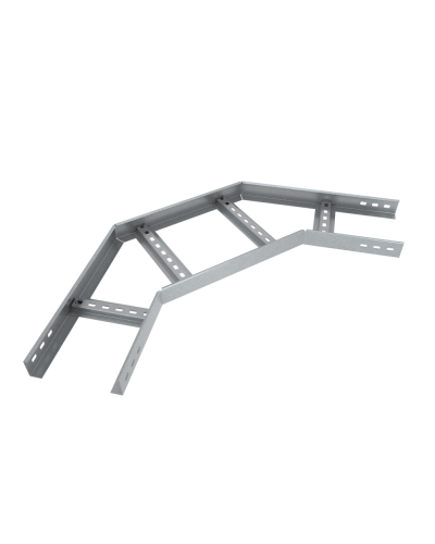Угол лестничный горизонтальный 90 гр. 70х150х1,5 мм HD85 КМ-профиль (LGL90-70-150-1.5 HD85) в Коврове Аксессуары для лотков Pintop.ru
