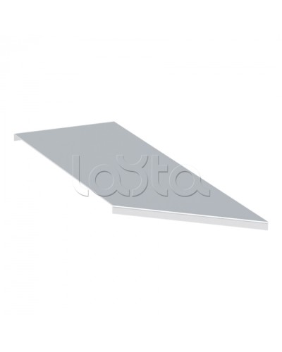 Крышка для переходника по ширине левост. лестн. усил. 100х600х500(2 ) EKF (kwlltp100x600x500-2) в Коврове Аксессуары для лотков Pintop.ru