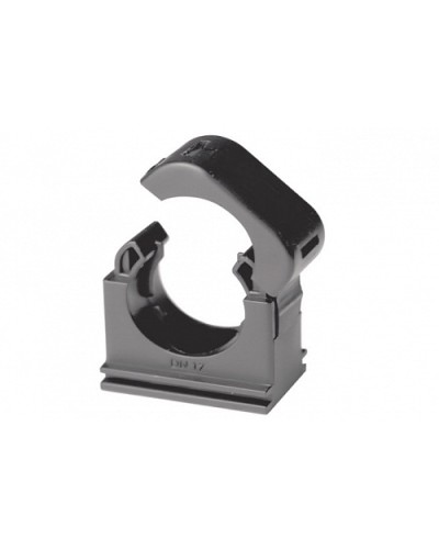 Держатель с крышкой DN 10 мм, полиамид, цвет чёрный DKC PASW10N в Коврове Держатели, клипсы, скобы Pintop.ru