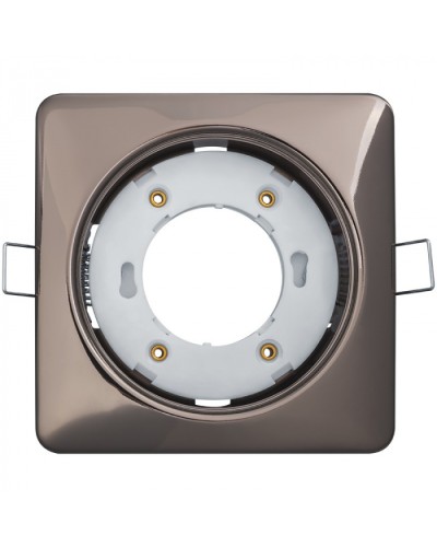 Светильник Navigator 93 023 NGX-S2-005-GX53 (Квадрат черный хром) в Коврове Светильники Pintop.ru