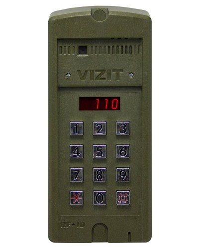 Блок вызова Vizit БВД-SM110RCP в Коврове Блоки вызова многоабонентные Pintop.ru