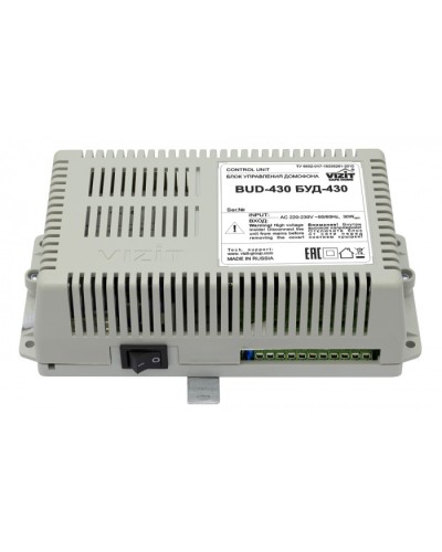 Блок управления Vizit БУД-430S в Коврове Блоки управления многоабонентные Pintop.ru