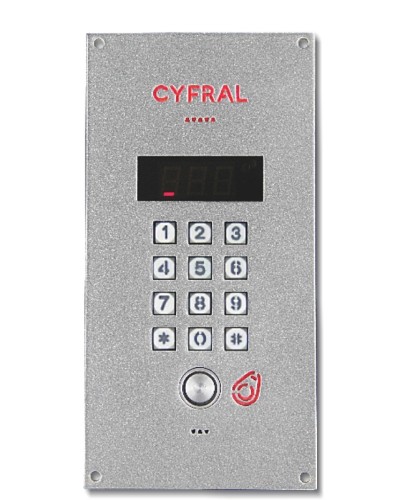 Блок вызова Цифрал CCD-20.1/TC ЦФРЛ.468369. в Коврове Блоки вызова многоабонентные Pintop.ru