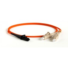 Патч-корд волоконно-оптический Hyperline FC-D2-50-MTRJM/PR-SC/PR-H-3M-LSZH-OR