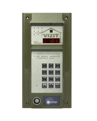 Блок вызова домофона Vizit БВД-N101RTCP в Коврове Блоки вызова многоабонентные Pintop.ru