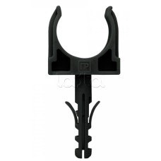 Крепеж-клипса с дюбелем черная д32 в малой упаковке (10шт/450шт уп/кор) Промрукав (PR13.0306)