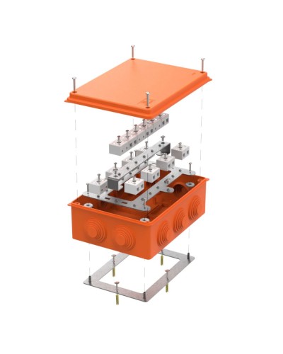 Коробка огнест. для о/п 40-0330-FR10.0-28 Е15-Е120 RAL2004 260х175х90 (7 шт/кор) Промрукав (40-0330-FR10.0-28) в Коврове Распределительные коробки Pintop.ru