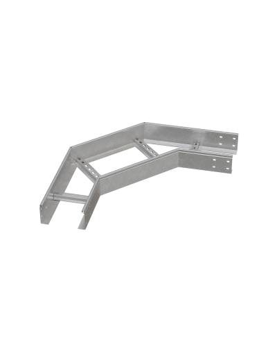 Угол лестничный горизонтальный 90 гр. 100х200х1,5 мм INOX304 N КМ-Профиль (LGL90-100-200-1.5 INOX304 N) в Коврове Аксессуары для лотков Pintop.ru