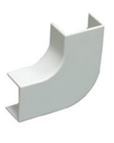 Угол плоский плавный стандарт TIA 40x25 мм Экопласт 72308R в Коврове Аксессуары для кабель-канала Pintop.ru