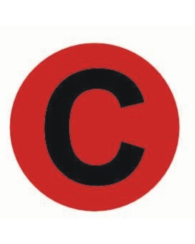 Наклейка C d=20мм EKF PROxima (an-2-9-2) в Коврове Аксессуары для стоек и шкафов Pintop.ru