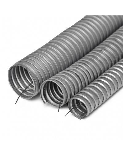 Металлорукав Р3-Ц-Х 32 (32 мм) с зондом ПожТехКабель 801-032 (25 м) в Коврове Металлорукав Pintop.ru