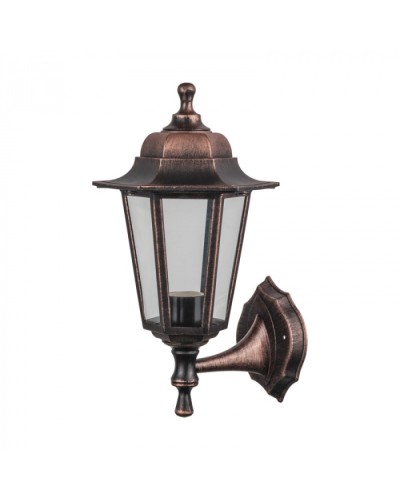 Светильник Navigator 80 495 NOF-PG33-003-IP44-E27 (6 граней черный под медь) в Коврове Светильники Pintop.ru