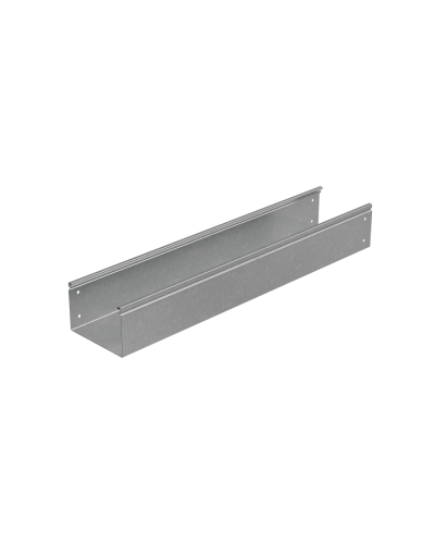 Лоток неперфорированный 100х150х1,0 L2000 мм Стандарт ПЛЮС INOX304 КМ-Профиль (LNEplus100-150-1.0-2000 INOX304) в Коврове Кабельные лотки Pintop.ru